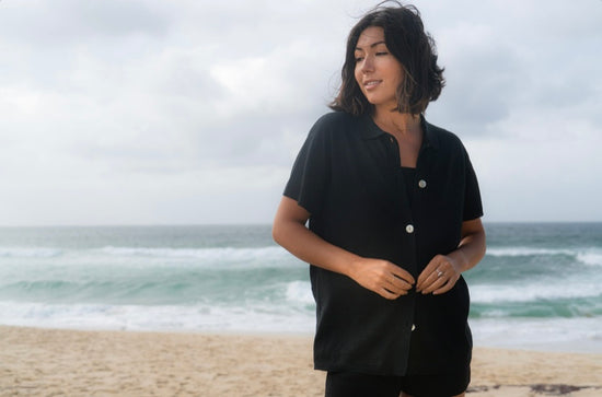 classic collection Linen button up shirt