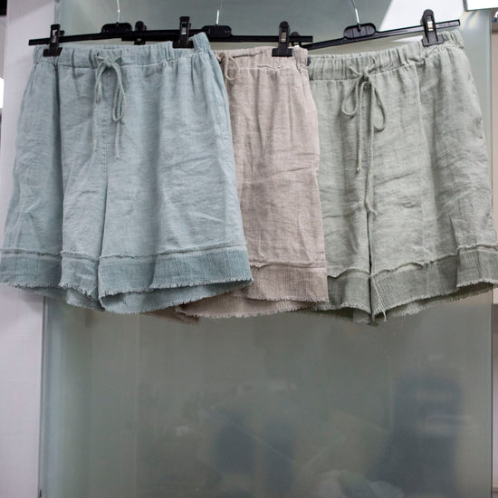 classic collection Linen shorts