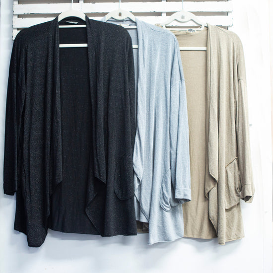 classic collection Lurex jacket with pockets