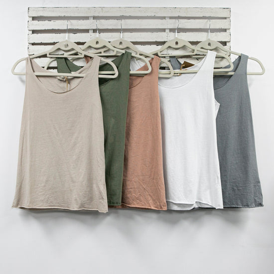 classic collection Natural cotton singlet