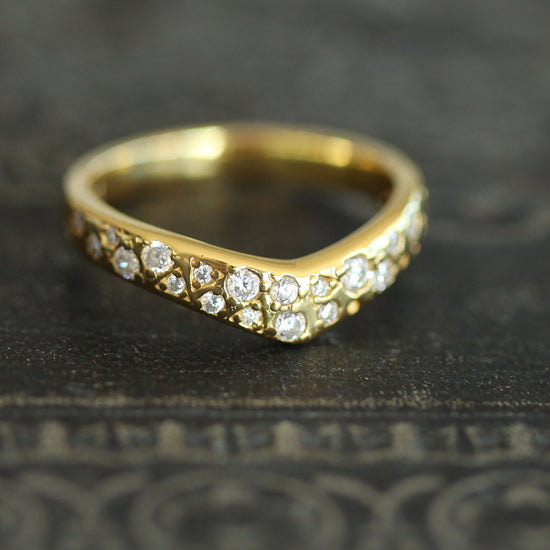 classic collection Ring with diamante in sterling silver and gold plated