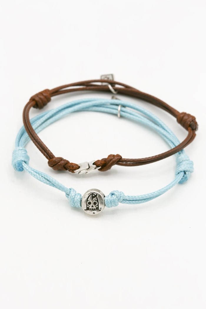 classics 77 Beach Junkie Sun Bracelet Duo in Brown