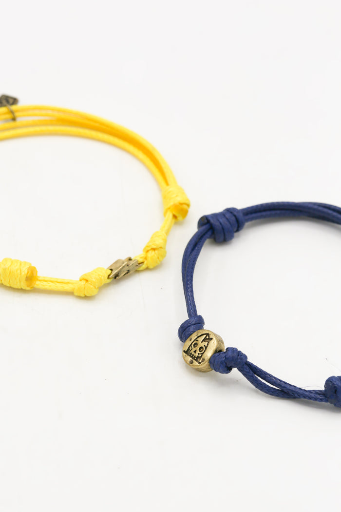 Classics 77 Beach Junkie Sun Bracelet Duo In Navy
