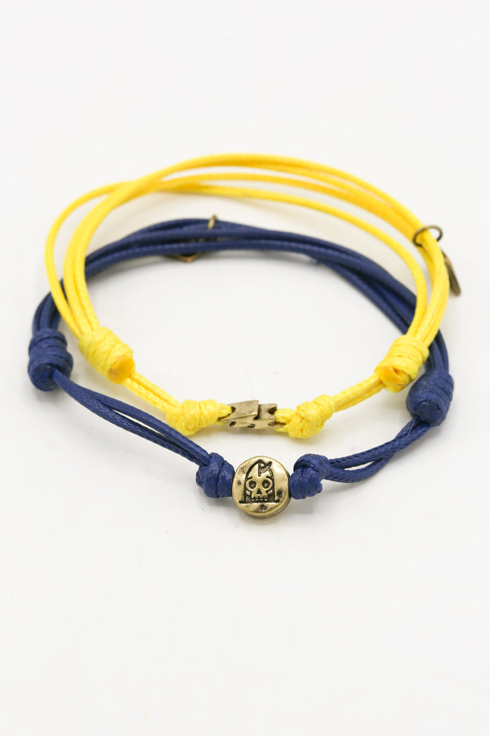 classics 77 Beach Junkie Sun Bracelet Duo in Navy