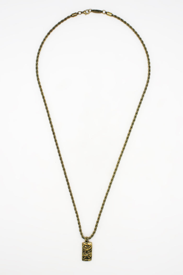 classics 77 Expressive Rectangle Eye Necklace