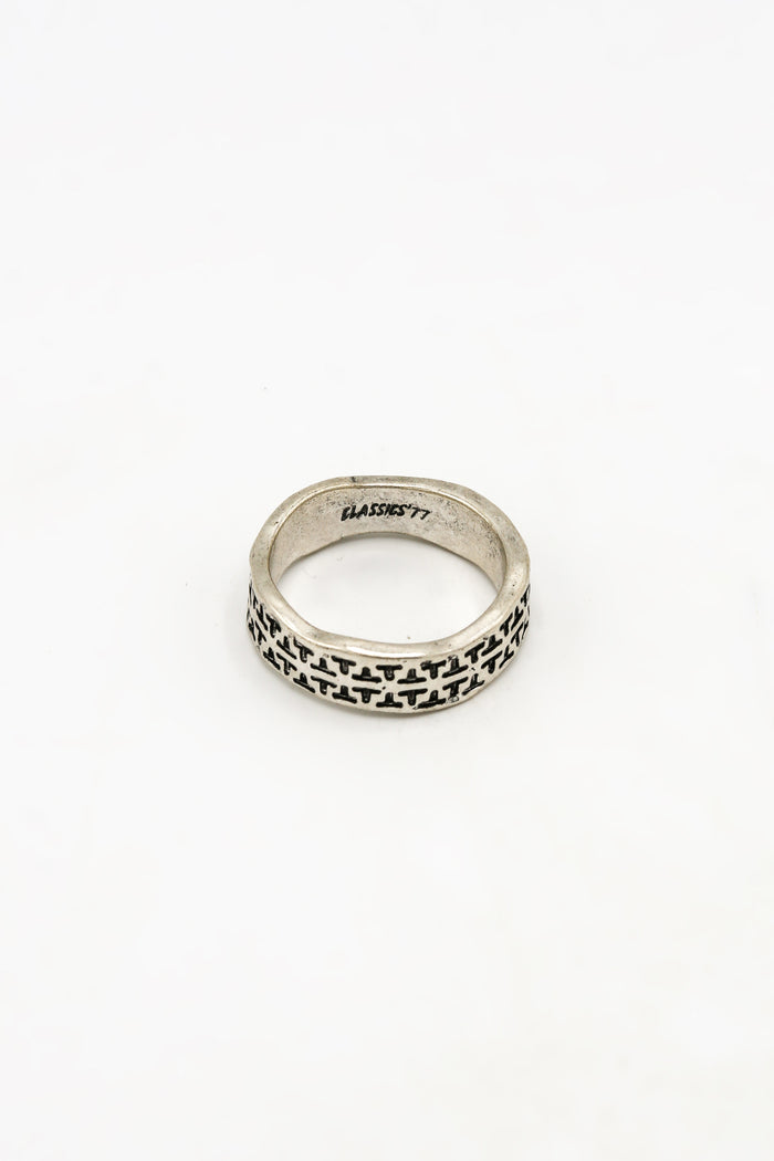 classics 77 Off Road Traveller Pattern Band Ring