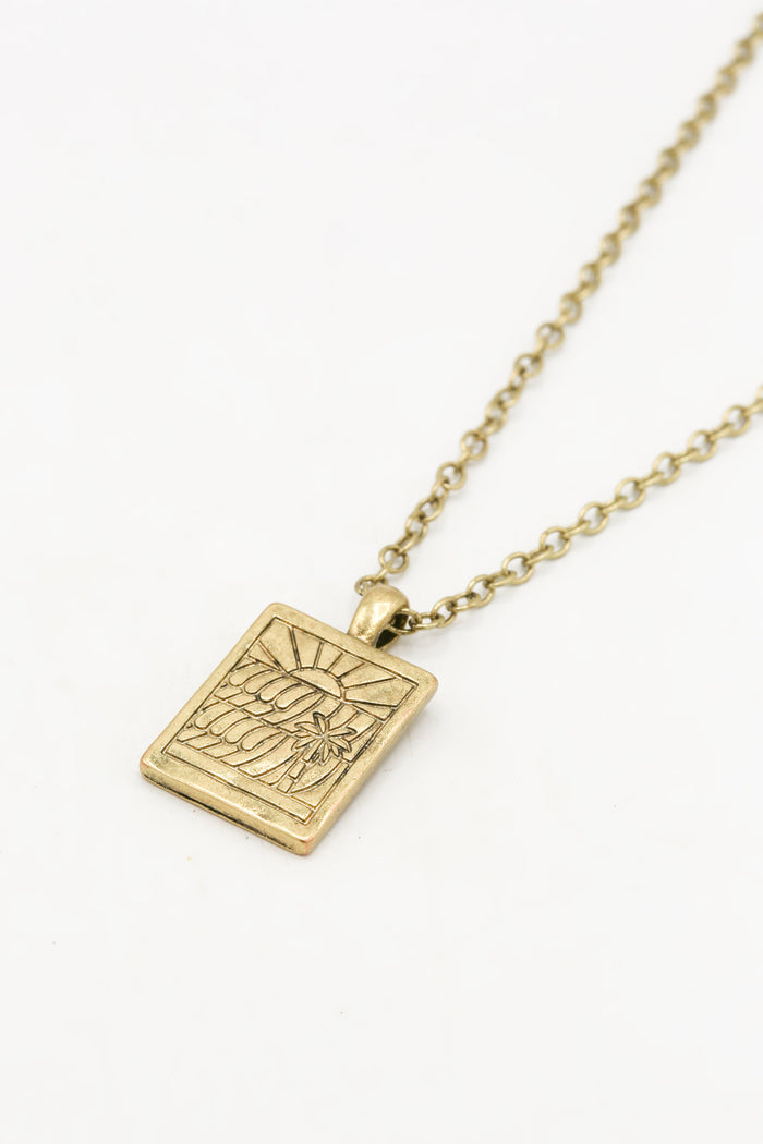 Classics 77 Sands Of Time Rectangle Necklace