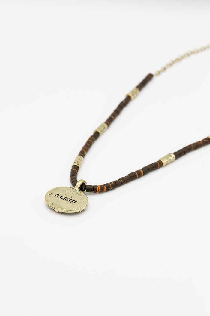 Classics 77 Island Life Composite Beaded Necklace With Coin Detail