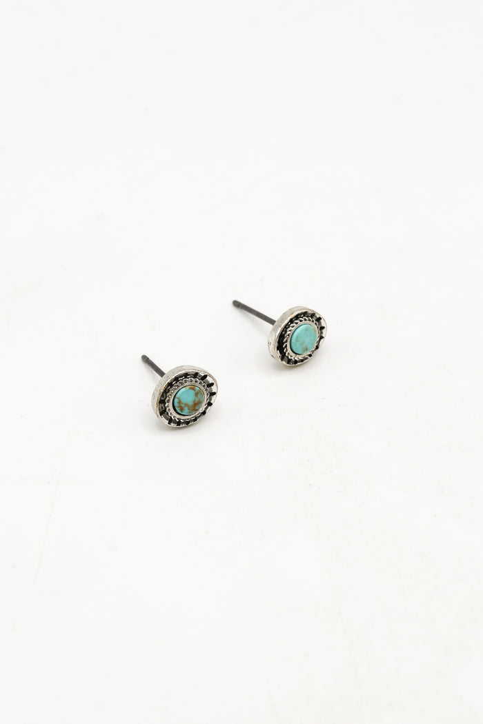 Classics 77 Off Road Traveller Engraved Composite Stud Earrings