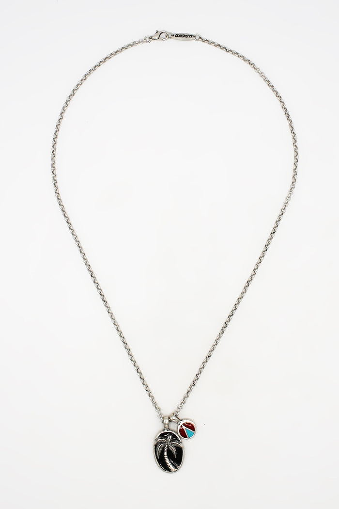 Classics 77 Off Road Traveller Palm And Aztec Cluster Necklace