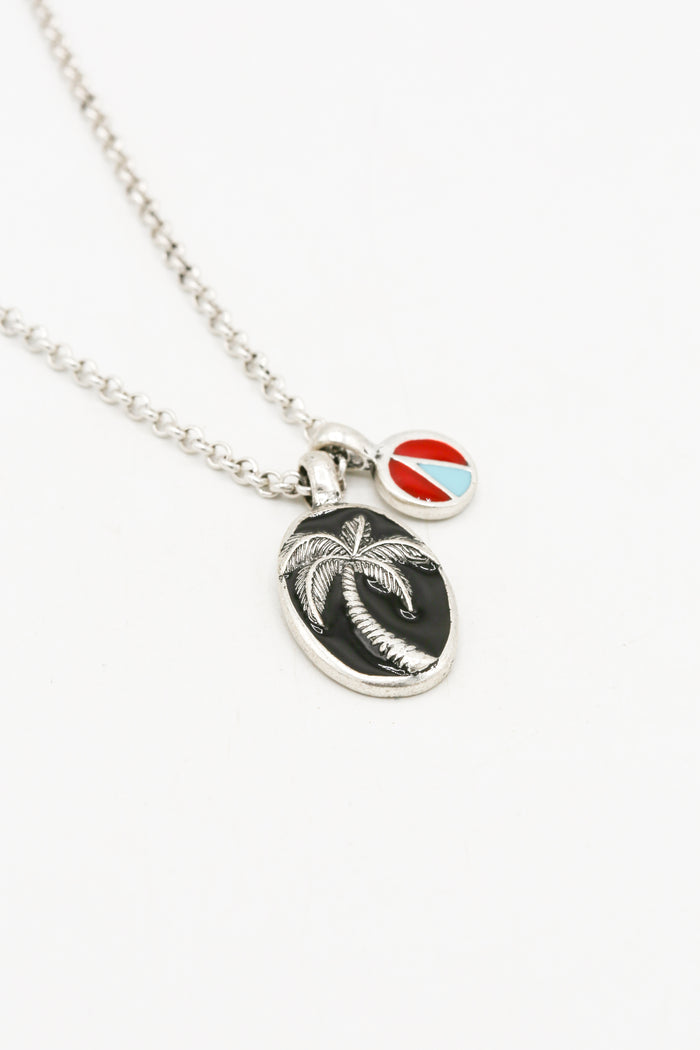 Classics 77 Off Road Traveller Palm And Aztec Cluster Necklace