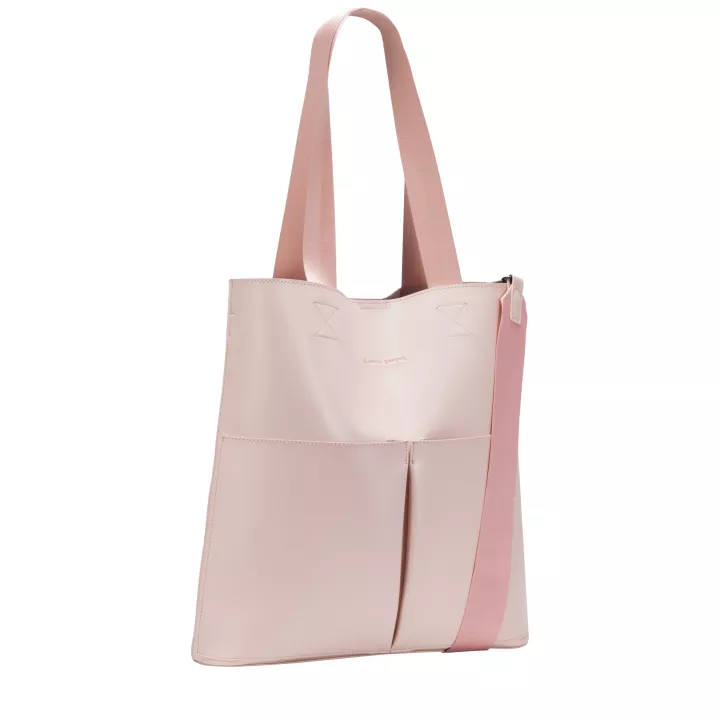 Claudia Canova Brienne Eugenia Pocketed Tote Bag Pink