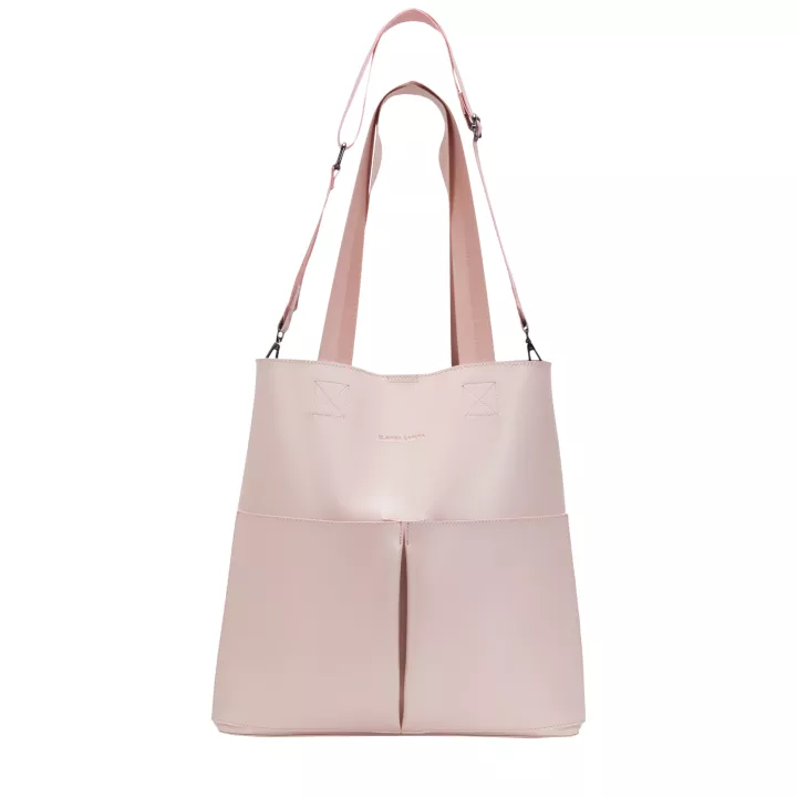 Claudia Canova Brienne Eugenia Pocketed Tote Bag Pink