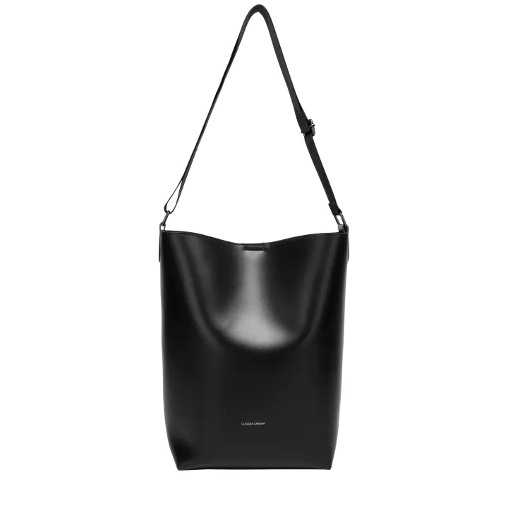 Claudia Canova Brienne Leigh Larger Bucket Shoulder Bag Black