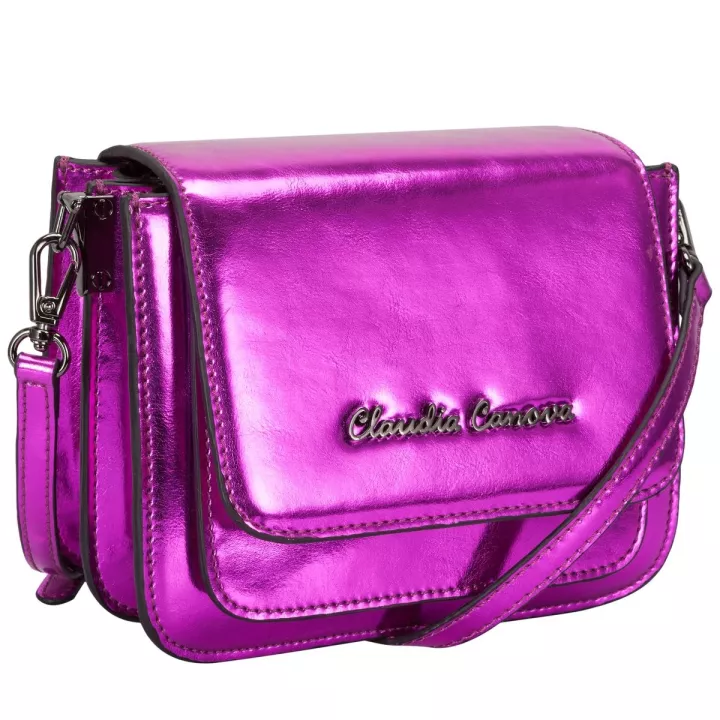 Claudia Canova C-cutie Metallic Mini Crossbody Bag Pink