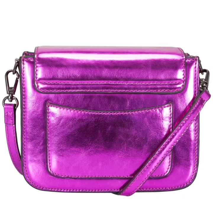 Claudia Canova C-cutie Metallic Mini Crossbody Bag Pink
