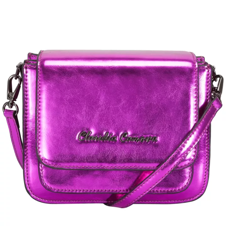 claudia canova C-cutie Metallic Mini Crossbody Bag Pink