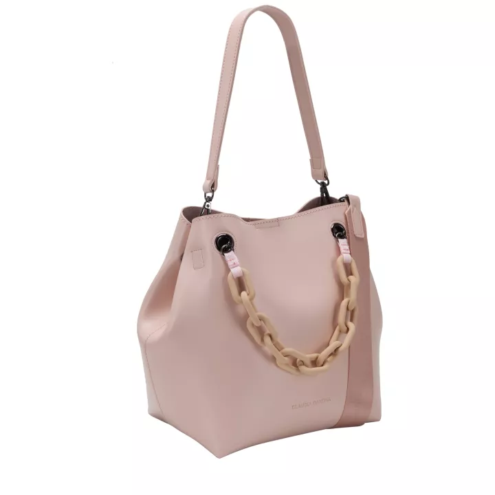 Claudia Canova Katea Alia Chain Shoulder Bag Pink