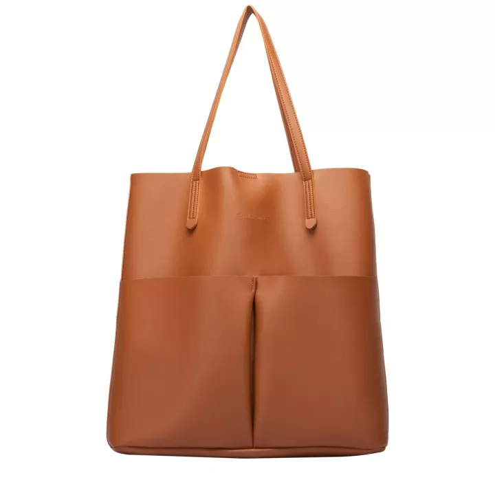 claudia canova Lori Annalise Xl Tote Bag Tan