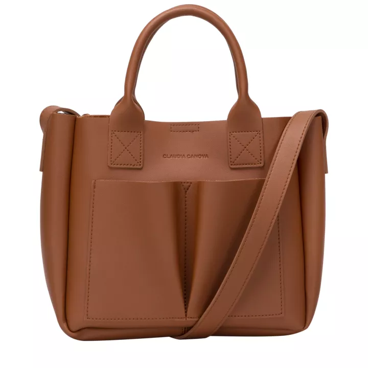 Claudia Canova Lori Megan Small Grab Bag Tan