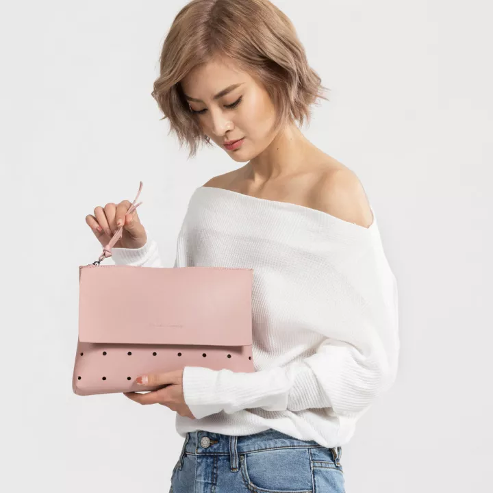 Claudia Canova Maya Eloise Crossbody Bag Pink