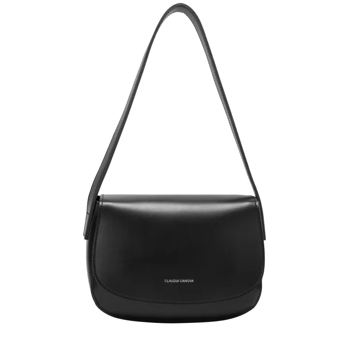 claudia canova Milan Astrid Shoulder Bag Black