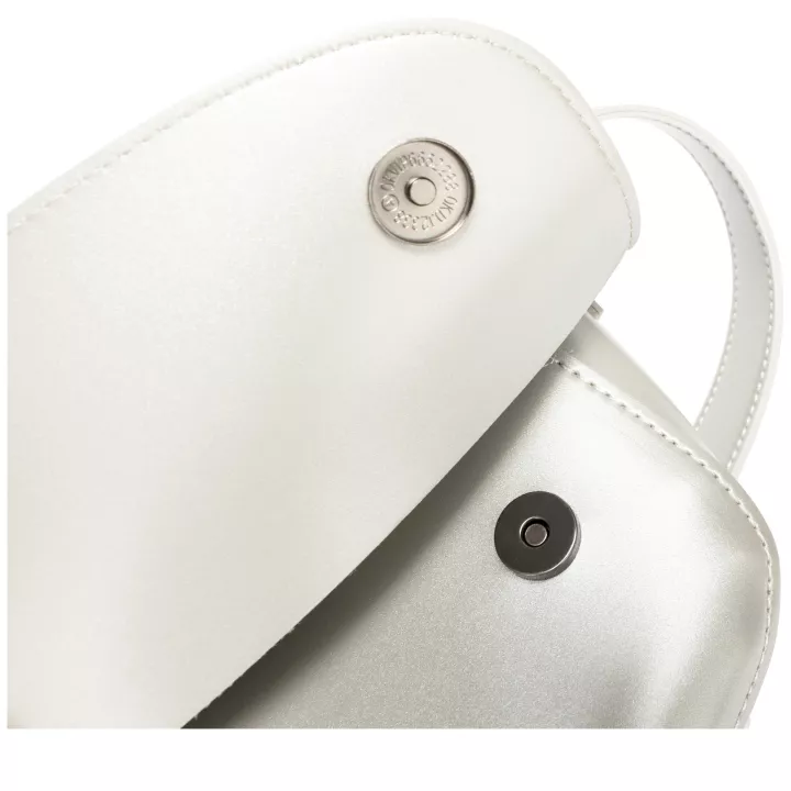 Claudia Canova Milan Astrid Shoulder Bag Silver