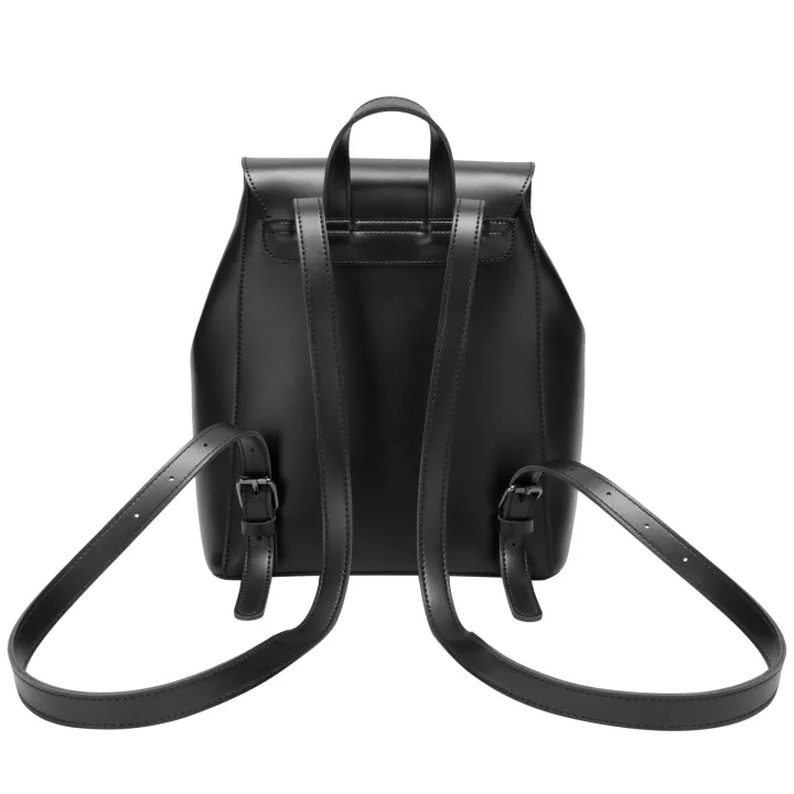 Claudia Canova Milan Cali Flap Over Backpack Black