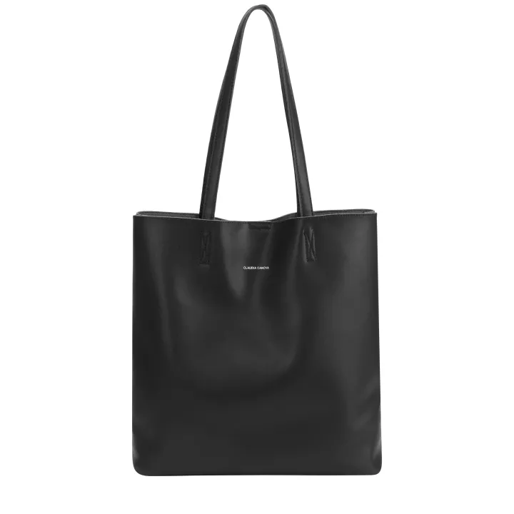 Claudia Canova Milan Essential Noir Tote Bag Black