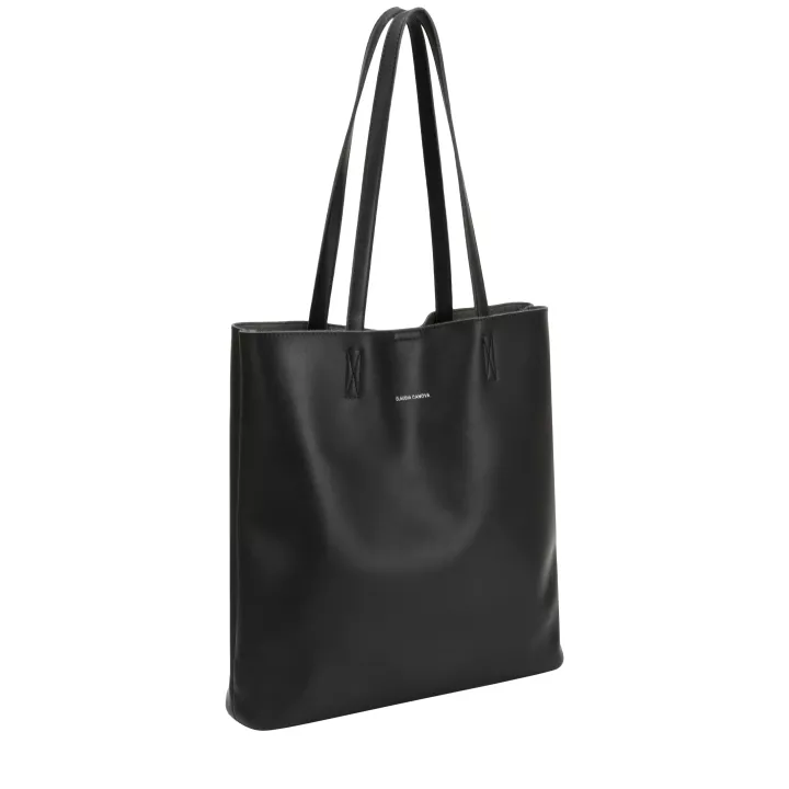 Claudia Canova Milan Essential Noir Tote Bag Black