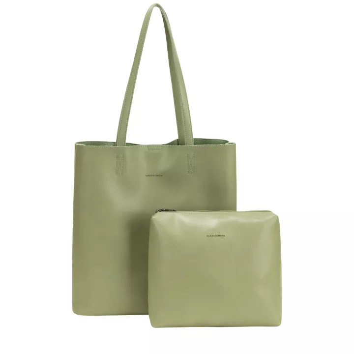 claudia canova Milan Essential Noir Tote Bag Olive