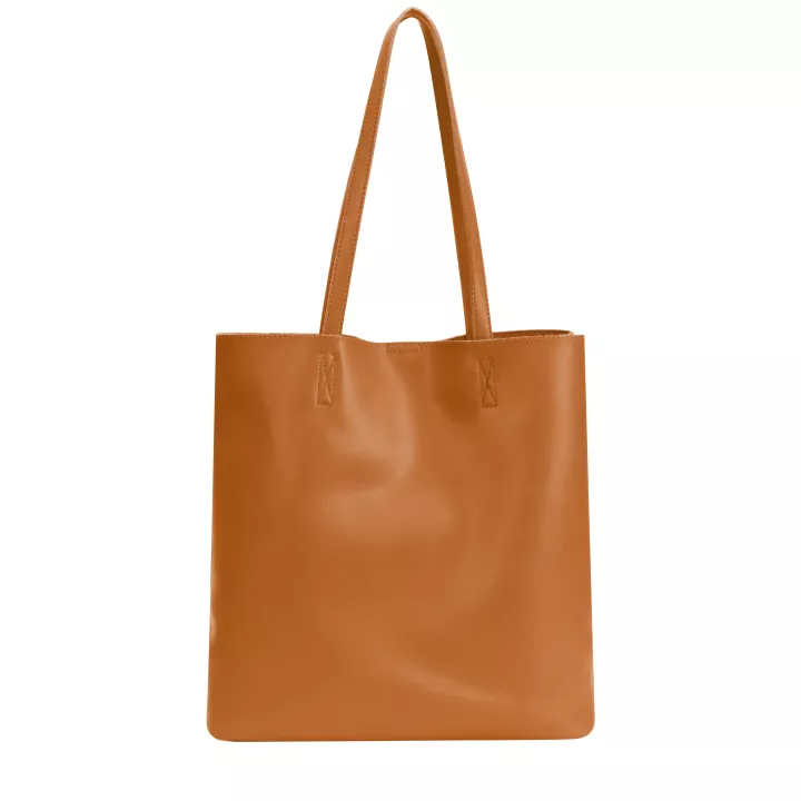 Claudia Canova Milan Essential Noir Tote Bag Tan