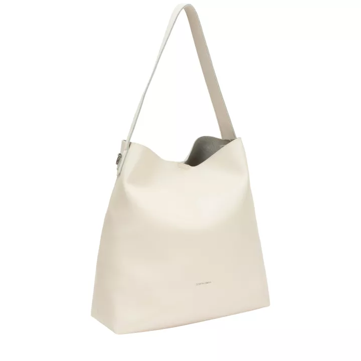 Claudia Canova Milan Mono Tote Bag Chalk