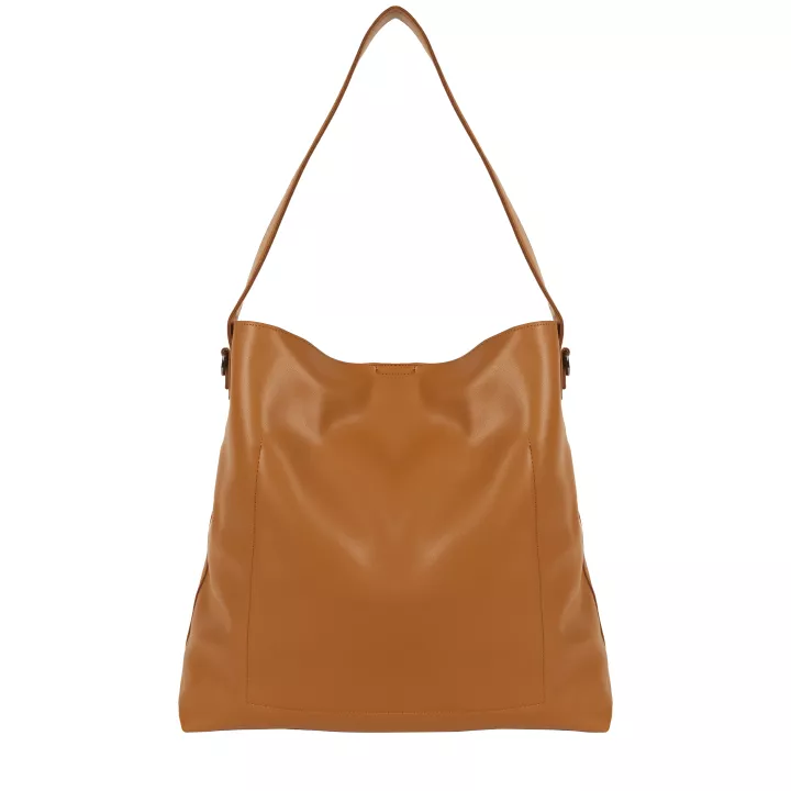 Claudia Canova Milan Mono Tote Bag Tan