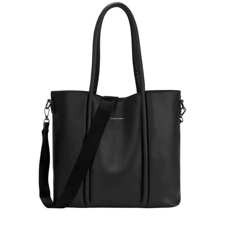 Claudia Canova Milan Pure Carryall Tote Bag Black