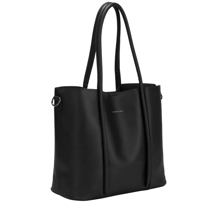 Claudia Canova Milan Pure Carryall Tote Bag Black