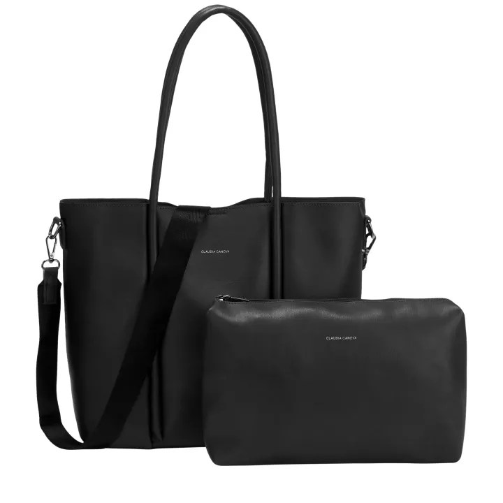 claudia canova Milan Pure Carryall Tote Bag Black