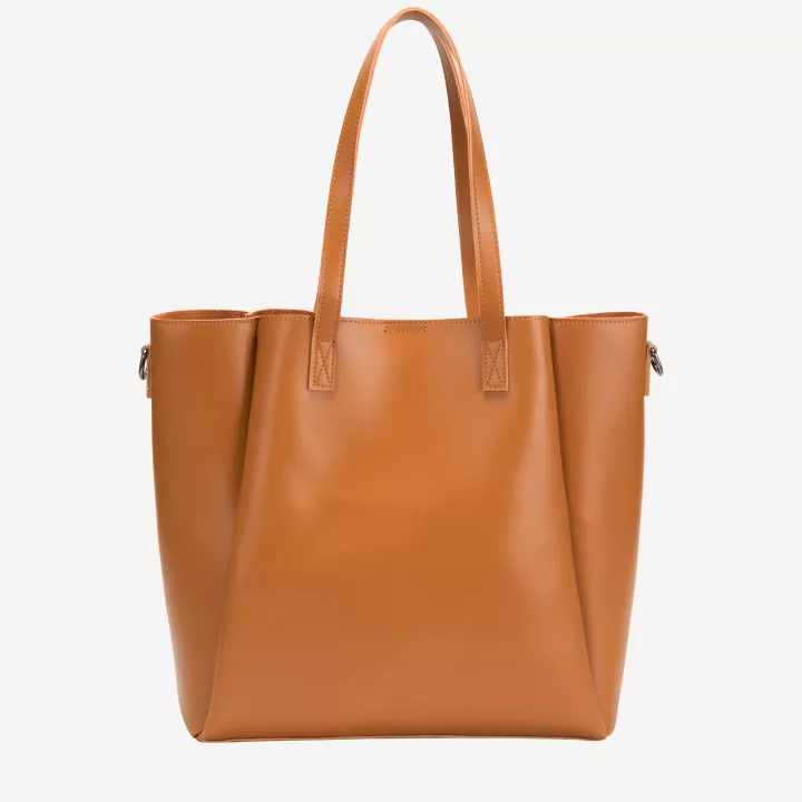 Claudia Canova Milan Romilly Large Tote Bag Tan