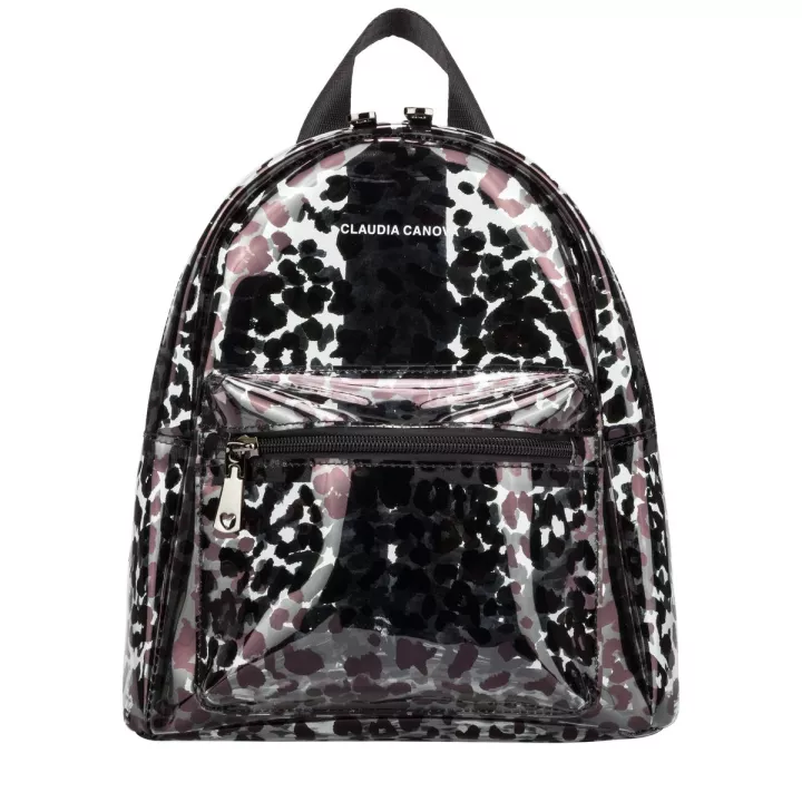 claudia canova Zoa Anii Xs Clear Backpack Leopard