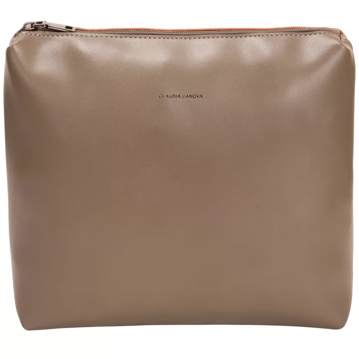Claudia Canova Home Halter Signature Tote Bag Taupe