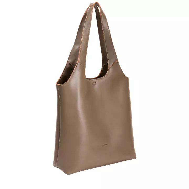 Claudia Canova Home Halter Signature Tote Bag Taupe