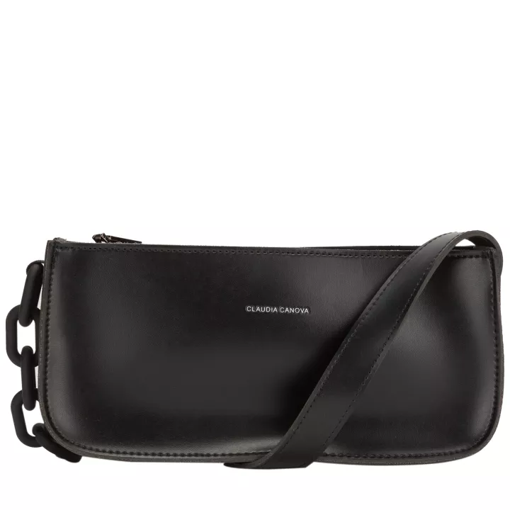 Claudia Canova Katea Corrin Chain Shoulder Bag Black