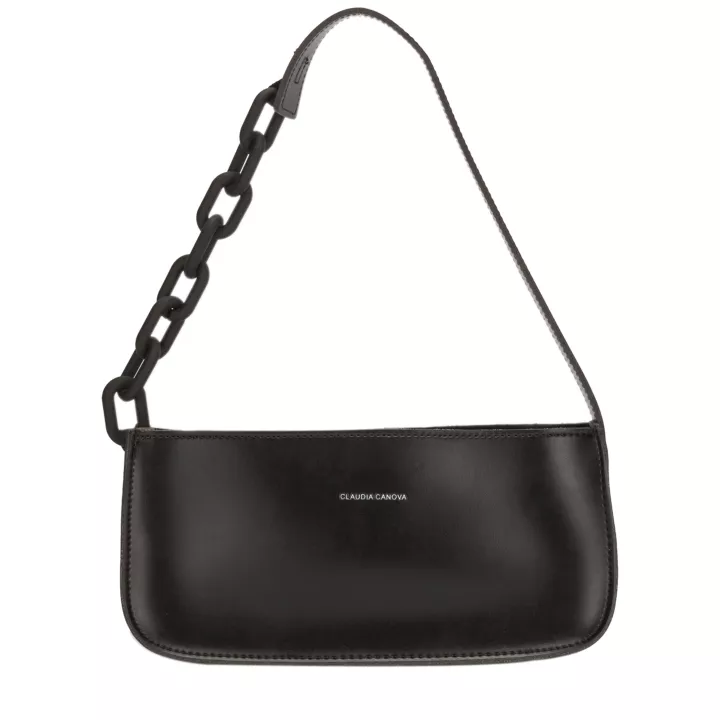 claudia canova Katea Corrin Chain Shoulder Bag Black