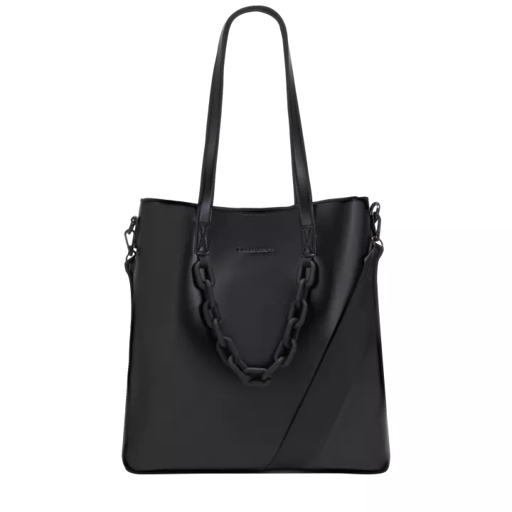 claudia canova Katea Elizabeth Chain Tote Bag Black