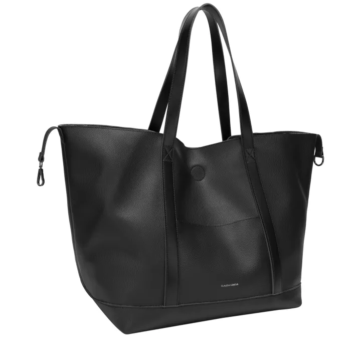 Claudia Canova Milan Catalina Oversized Tote Bag Black