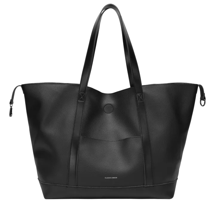 claudia canova Milan Catalina Oversized Tote Bag Black