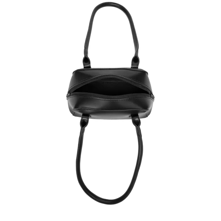 Claudia Canova Milan Yara Long Handle Shoulder Bag Black