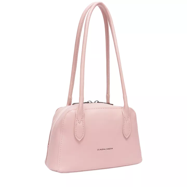 Claudia Canova Milan Yara Long Handle Shoulder Bag Pink