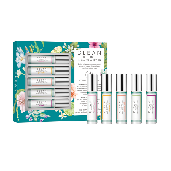 Clean H2EAU Travel Size Rollerball Collection