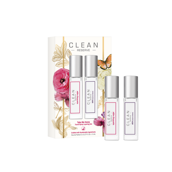 Clean CLEAN RESERVE Take Me Home Travel Spray Layering Set